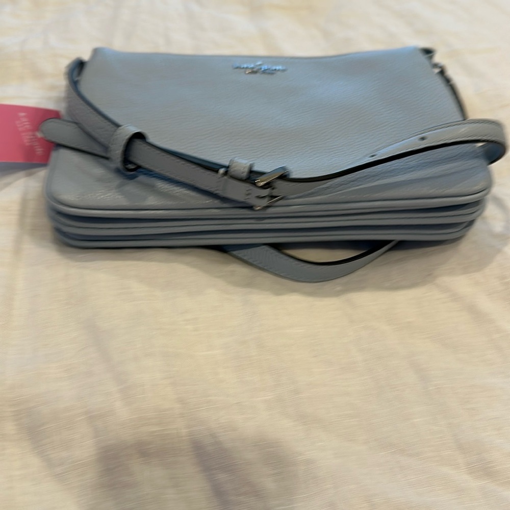 Kate Spade Powder Blue Handbag with adjustable shoulder or crossbody strap - Picture 4 of 9